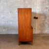 Mid Century Modern Lane Alta Vista Walnut Highboy