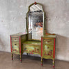 Antique Painted Chinoiserie Vanity