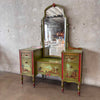 Antique Painted Chinoiserie Vanity