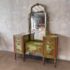 Antique Painted Chinoiserie Vanity