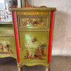 Antique Painted Chinoiserie Vanity