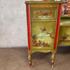 Antique Painted Chinoiserie Vanity