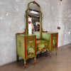 Antique Painted Chinoiserie Vanity