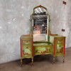 Antique Painted Chinoiserie Vanity