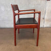 Danish Modern Bruno Hansen Chair, Henning Kaernulf Made in Denmark