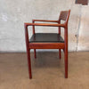 Danish Modern Bruno Hansen Chair, Henning Kaernulf Made in Denmark
