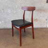 Set of 4 Danish Modern Bruno Hansen Chairs, Henning Kaernulf Made in Denmark