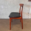 Set of 4 Danish Modern Bruno Hansen Chairs, Henning Kaernulf Made in Denmark