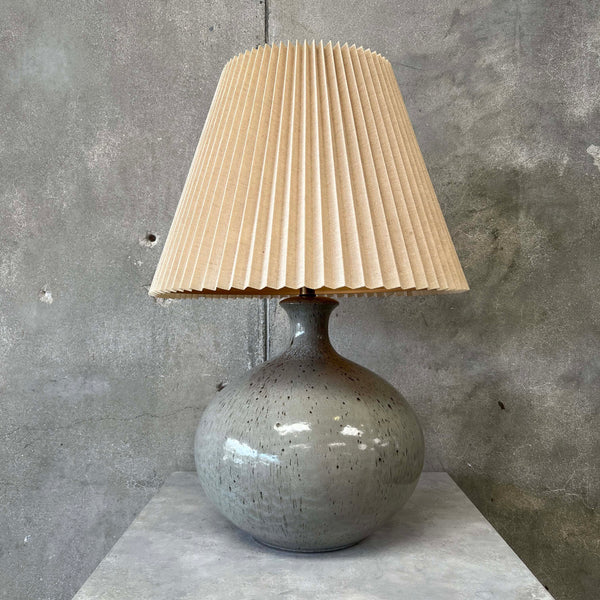 Glazed Speckled Ceramic Table Lamp