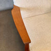 Mid Century Modern British Lounge Chair in New Sherpa Fabric