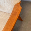 Mid Century Modern British Lounge Chair in New Sherpa Fabric