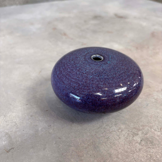 Larry Carnes Purple Small Weed Pot