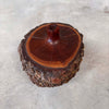 Vintage Turned Wood Weed Pot