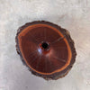Vintage Turned Wood Weed Pot