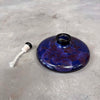 Studio Pottery Blue Oil Pot