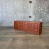 Vintage Low Teak Dresser