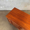 Vintage Low Teak Dresser