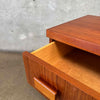Vintage Low Teak Dresser