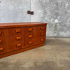 Vintage Low Teak Dresser