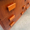 Vintage Low Teak Dresser