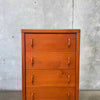 Vintage Tall Teak Dresser