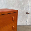 Vintage Tall Teak Dresser