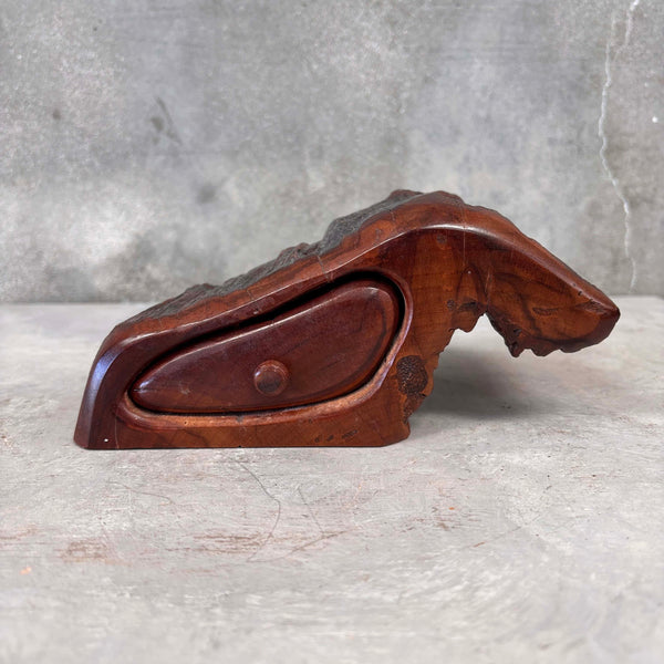 Burl Wood Stash Box