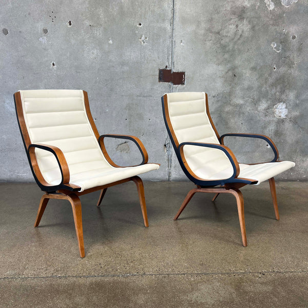 Pair of Plycraft Avanti Chairs C. 1960's