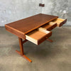 Mid Century Pedestal Desk C. 1970's