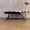 Cowhide & Horn Coffee Table