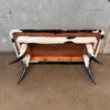 Cowhide & Horn Coffee Table