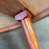Angel Pazmino Leather Mid Century Modern Coffee Table C. 1969