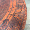 Angel Pazmino Leather Mid Century Modern Coffee Table C. 1969