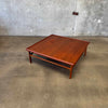 Large Scale Teak Moreddi Coffee Table - Denmark C. 1960