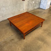 Large Scale Teak Moreddi Coffee Table - Denmark C. 1960