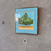 Mid Century Watercolors In Gold Frame