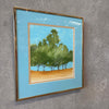 Mid Century Watercolors In Gold Frame