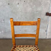 Vintage Raw Hide & Wood Chair