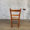 Vintage Raw Hide & Wood Chair