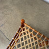 Vintage Raw Hide & Wood Chair