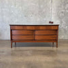 Mid Century Modern Walnut Dresser by Dixie