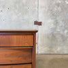 Mid Century Modern Walnut Dresser by Dixie