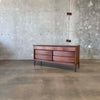 Mid Century Modern Walnut Dresser by Dixie