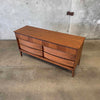 Mid Century Modern Walnut Dresser by Dixie