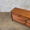 Mid Century Modern Walnut Dresser by Dixie