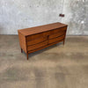 Mid Century Modern Walnut Dresser by Dixie