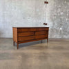 Mid Century Modern Walnut Dresser by Dixie