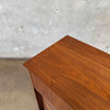 Mid Century Modern Walnut Highboy Dresser by Dixie