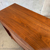 Mid Century Modern Walnut Highboy Dresser by Dixie