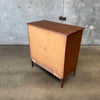 Mid Century Modern Walnut Highboy Dresser by Dixie